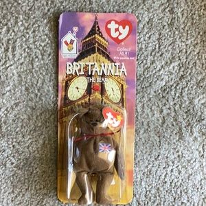 Britannia the Bear, Teenie Beenie Baby, 1997